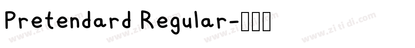 Pretendard Regular字体转换 Pretendard Regular字体转换